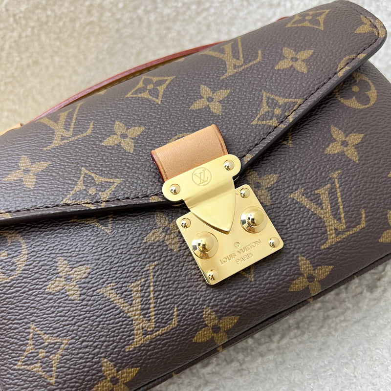 LV Pochette Metis East West in Monogram Canvas and GHW (Model: M46279)