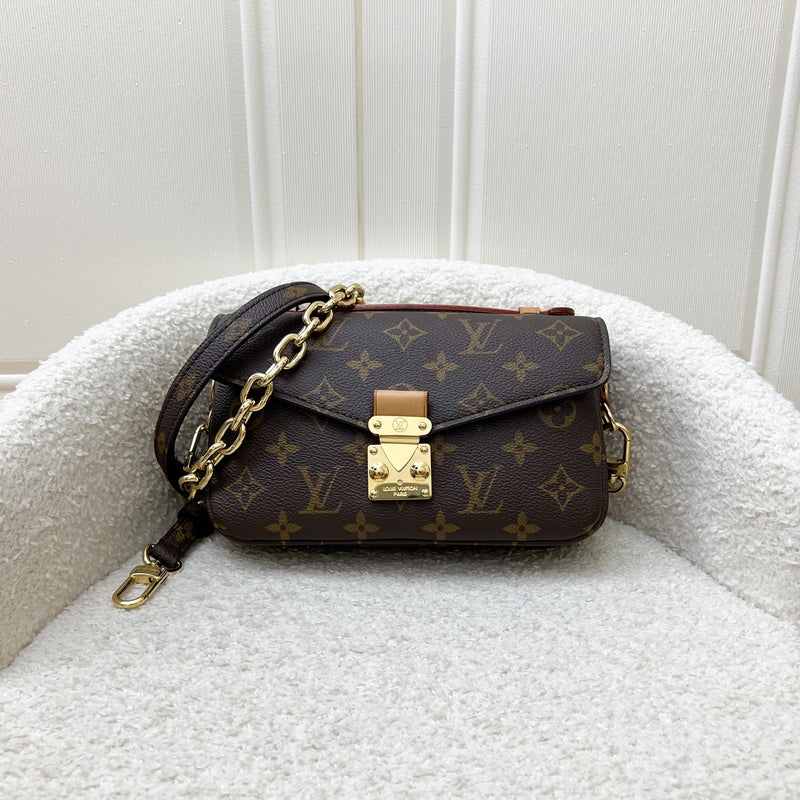 LV Pochette Metis East West in Monogram Canvas and GHW (Model: M46279)