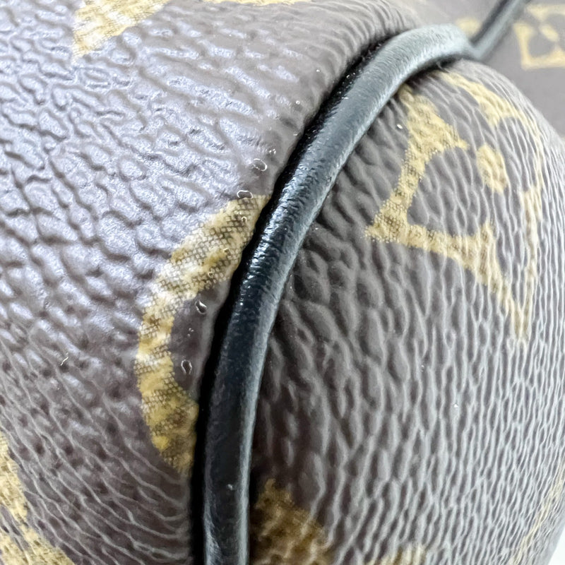 LV Louis Vuitton Speedy Soft 30 Dark in Monogram Canvas and SHW