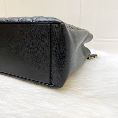 Chanel Grand Shopping Tote GST in Black Caviar and GHW