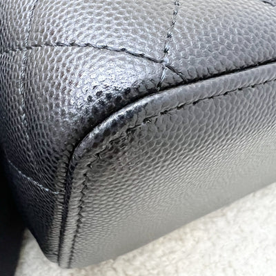 Chanel Classic Small Vanity in 22C Black Caviar and LGHW