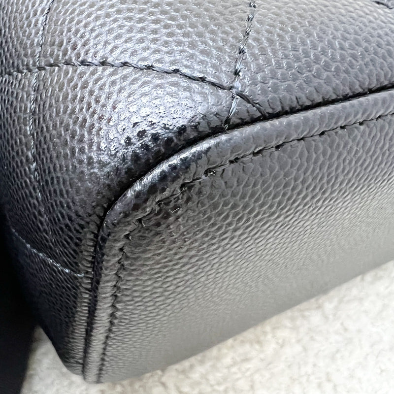 Chanel Classic Small Vanity in 22C Black Caviar and LGHW