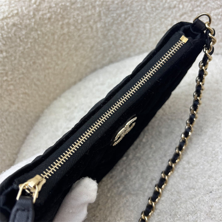 Chanel VIP Gift Crossbody Bag with Crystal Studded CC Logo