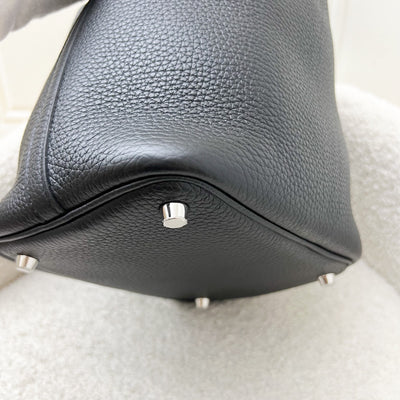 Hermes Picotin 18 in Black Noir Clemence Leather and PHW