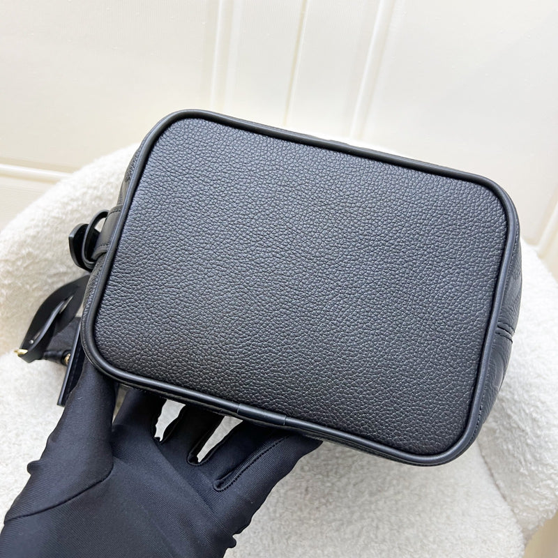 LV All in BB in Noir Black Giant Monogram Empriente Leather and GHW