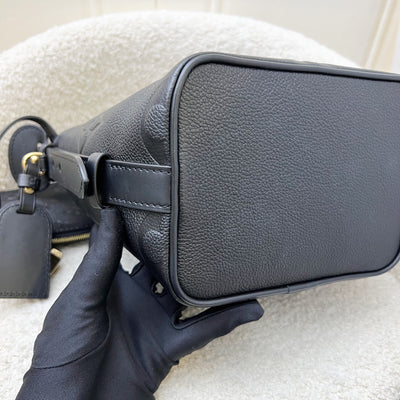 LV All in BB in Noir Black Giant Monogram Empriente Leather and GHW