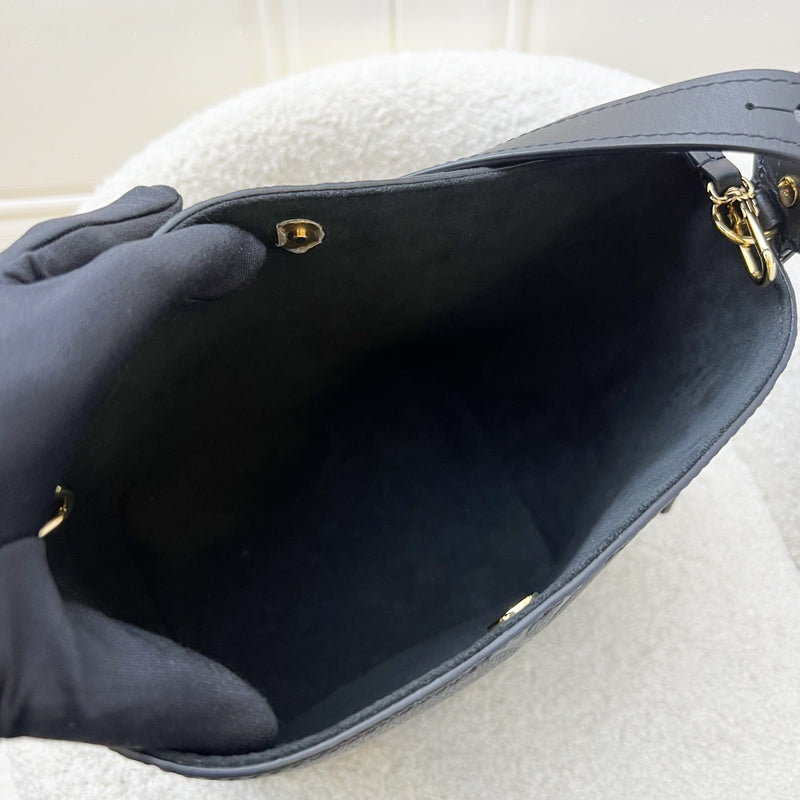 LV All in BB in Noir Black Giant Monogram Empriente Leather and GHW