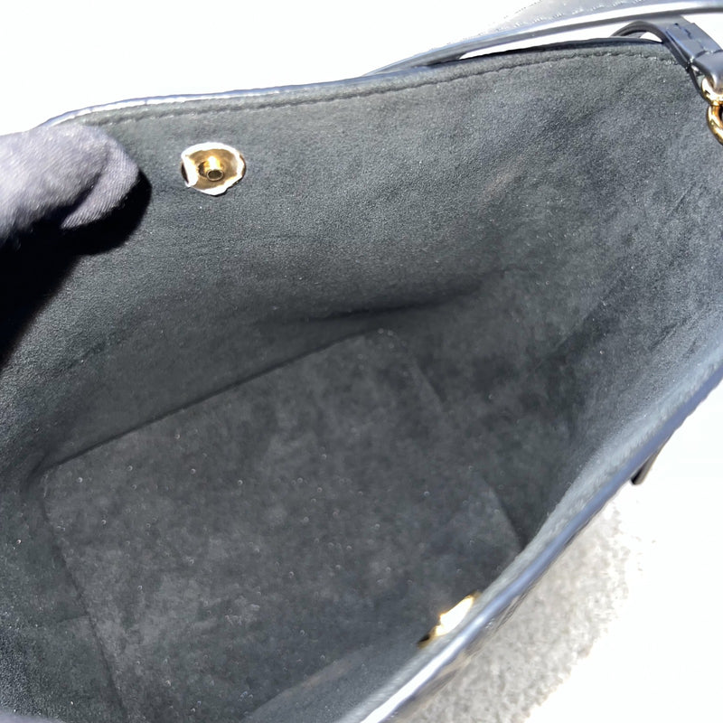 LV All in BB in Noir Black Giant Monogram Empriente Leather and GHW