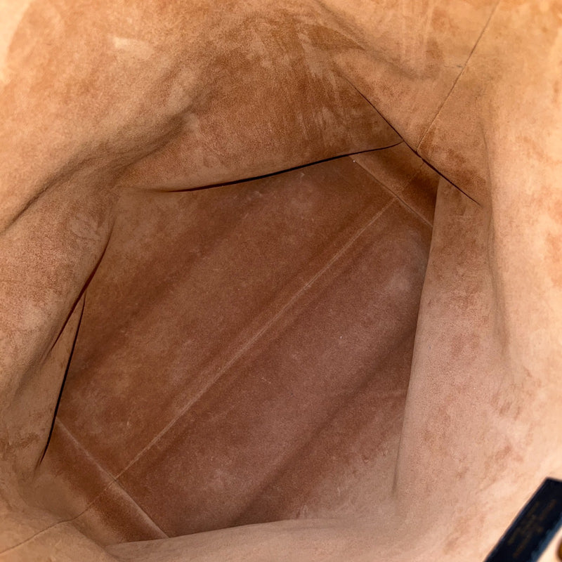 Louis Vuitton LV Low Key Hobo MM in Black Grained Calfskin and GHW