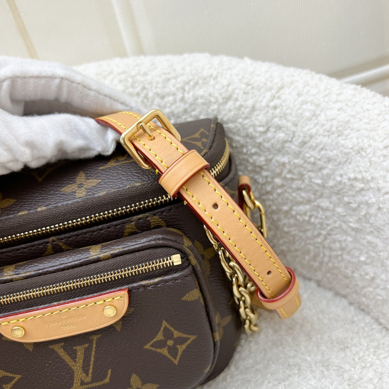 LV Mini Bumbag in Monogram Canvas and GHW (Model: M82335)