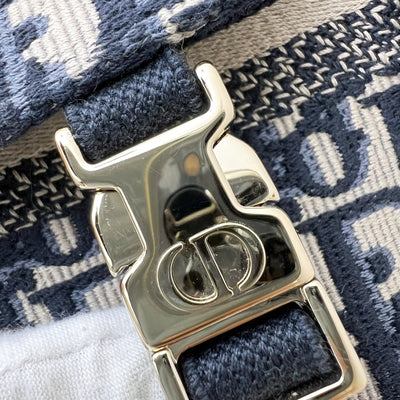 Dior Small Diorcamp Bag in Dark Blue Oblique Embroidery (Model: M1241ORIW, Colour: M928)