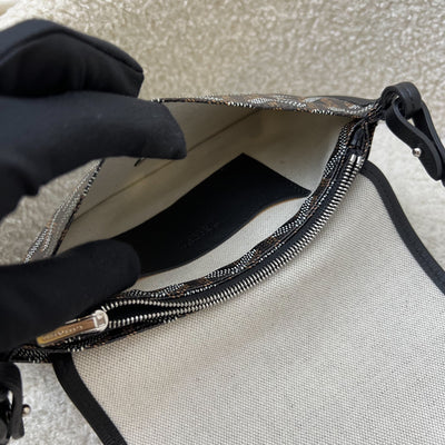 Goyard Plumet Pocket Wallet in Black Goyardine Canvas and Black Trim