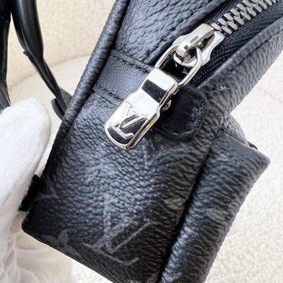 LV Backpack Bag Charm in Monogram Eclipse Canvas