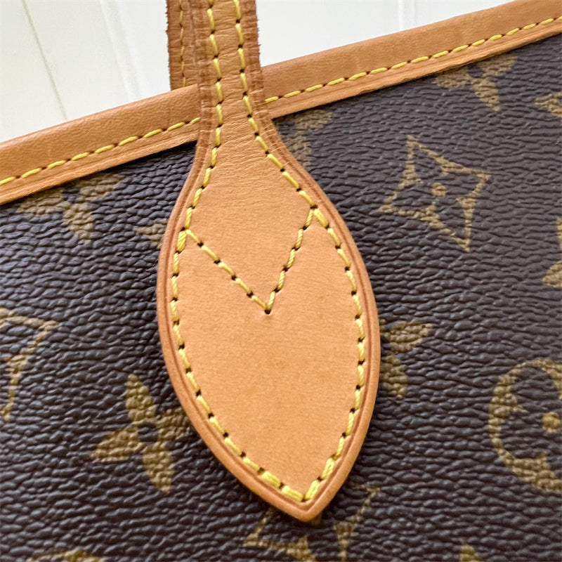 LV Neverfull PM in Monogram Canvas and GHW