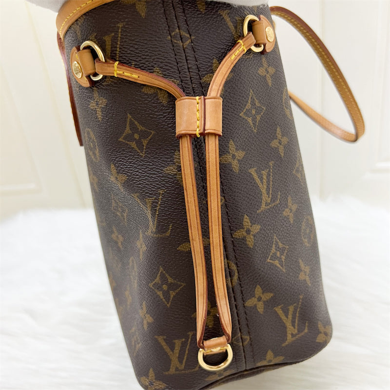 LV Neverfull PM in Monogram Canvas and GHW