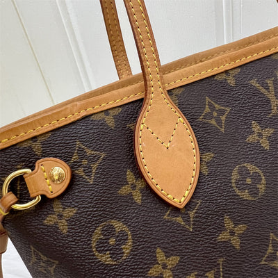 LV Neverfull PM in Monogram Canvas and GHW