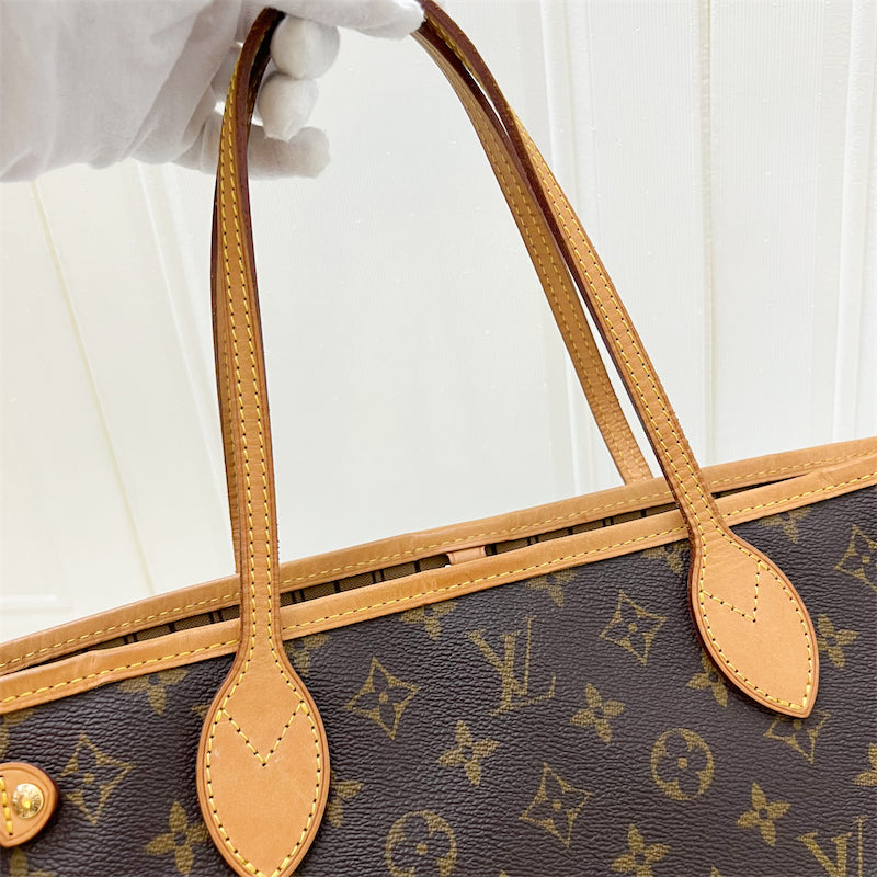 LV Neverfull PM in Monogram Canvas and GHW