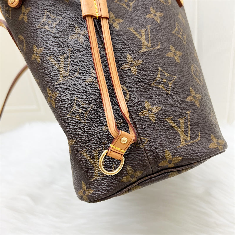 LV Neverfull PM in Monogram Canvas and GHW