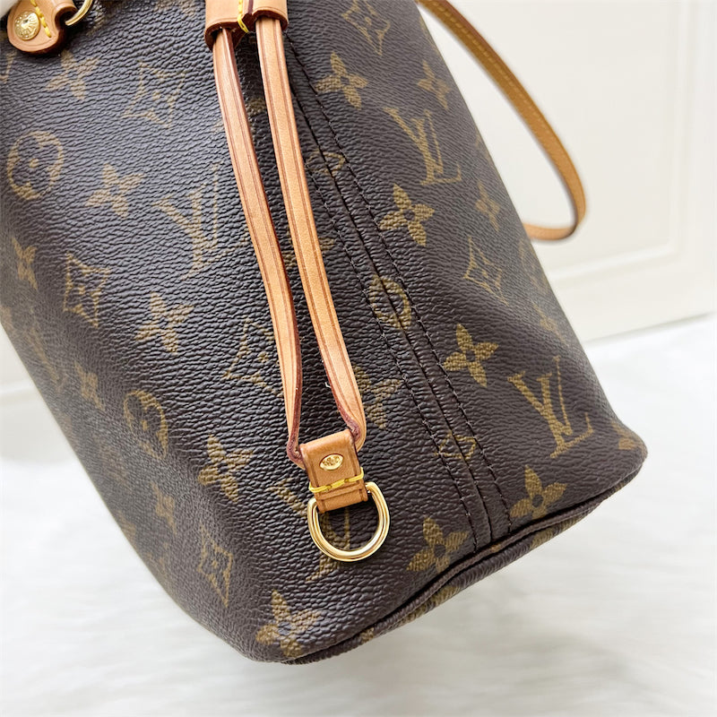 LV Neverfull PM in Monogram Canvas and GHW