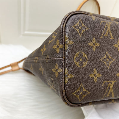 LV Neverfull PM in Monogram Canvas and GHW