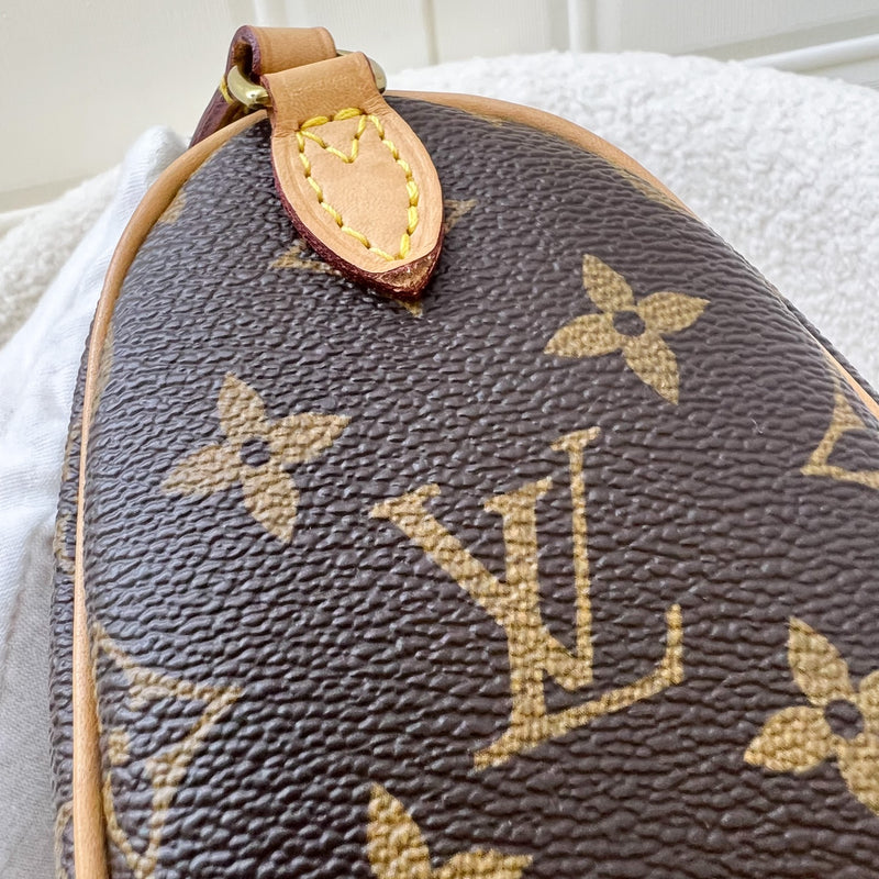 LV Nano Speedy in Monogram Canvas and GHW