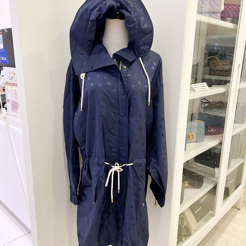 LV Long Hooded Parka in Bleu Nuit (Model: 1AA86G)
