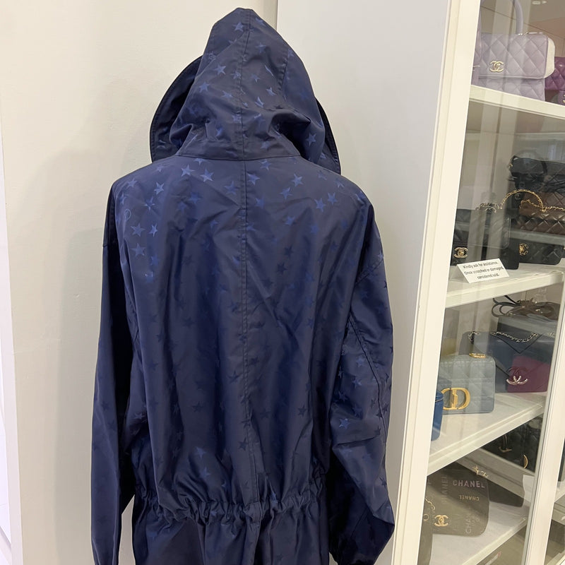 LV Long Hooded Parka in Bleu Nuit (Model: 1AA86G)