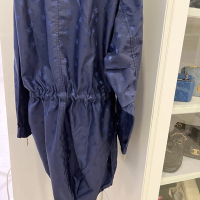 LV Long Hooded Parka in Bleu Nuit (Model: 1AA86G)