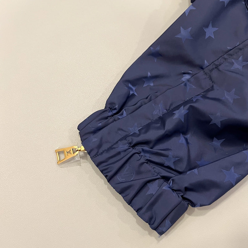 LV Long Hooded Parka in Bleu Nuit (Model: 1AA86G)