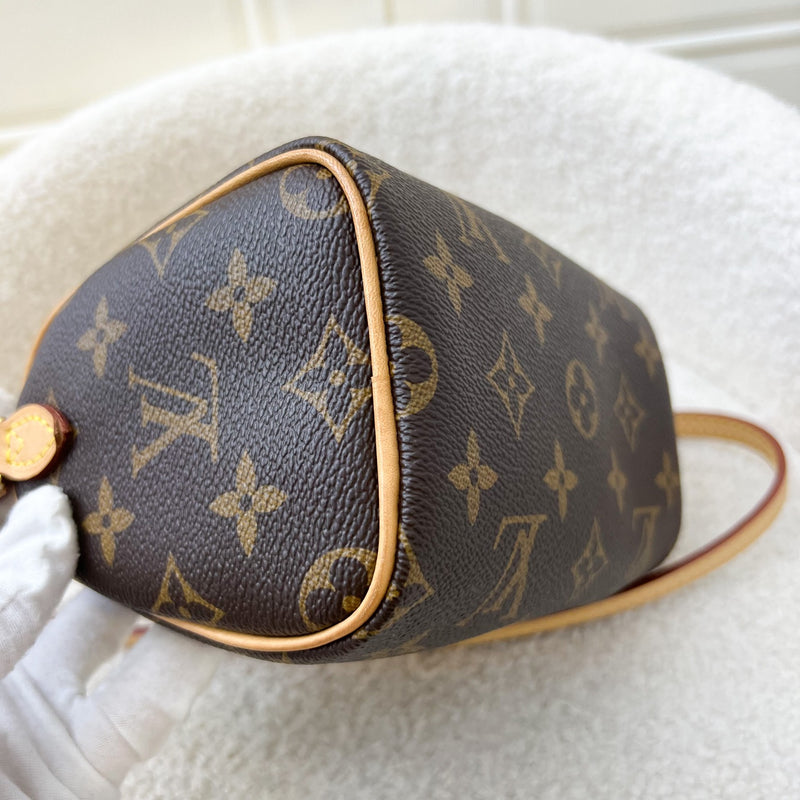 LV Nano Speedy in Monogram Canvas and GHW