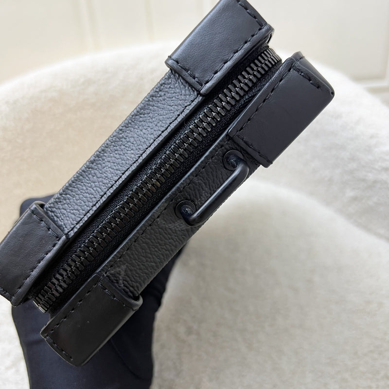 LV Soft Trunk Wallet in Monogram Eclipse Canvas and BHW (Model: M69838)