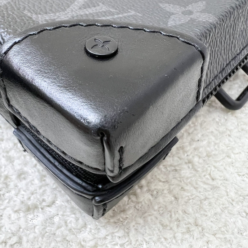 LV Soft Trunk Wallet in Monogram Eclipse Canvas and BHW (Model: M69838)