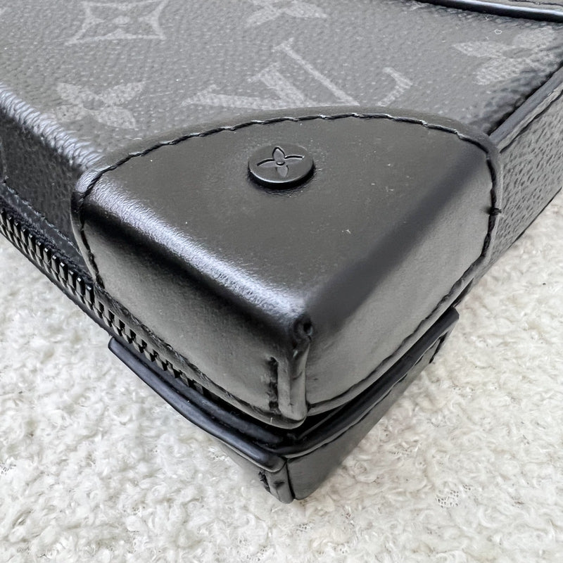 LV Soft Trunk Wallet in Monogram Eclipse Canvas and BHW (Model: M69838)
