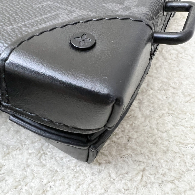 LV Soft Trunk Wallet in Monogram Eclipse Canvas and BHW (Model: M69838)