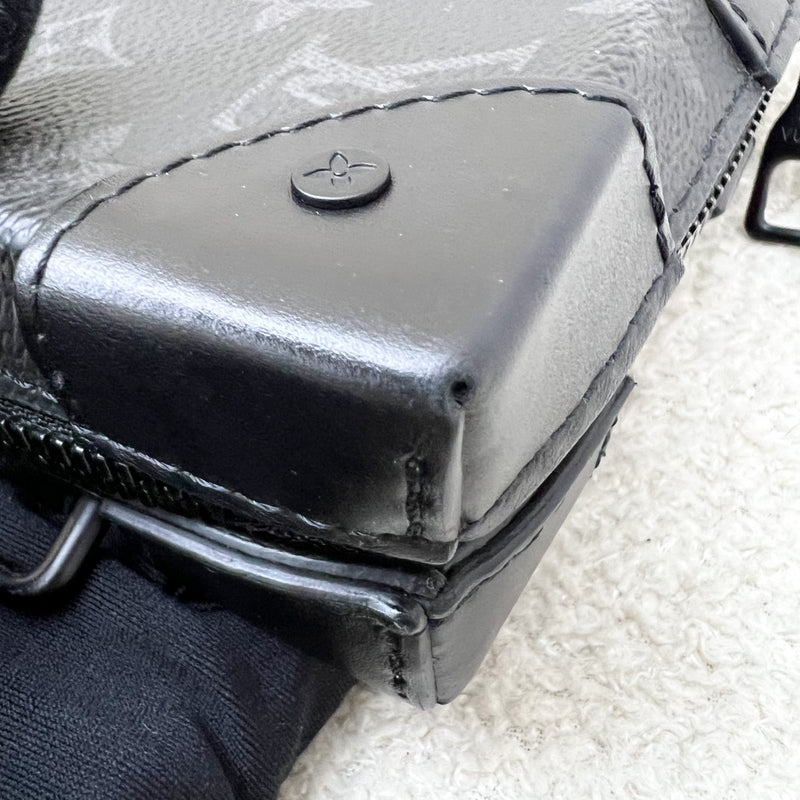 LV Soft Trunk Wallet in Monogram Eclipse Canvas and BHW (Model: M69838)