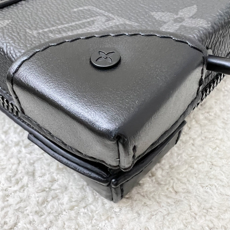 LV Soft Trunk Wallet in Monogram Eclipse Canvas and BHW (Model: M69838)