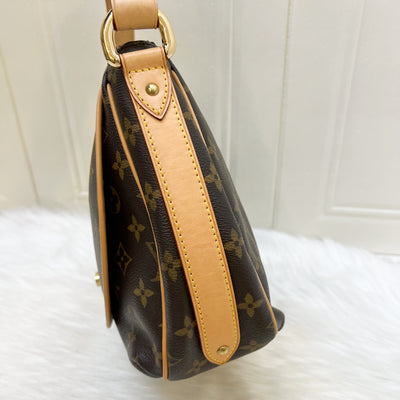 LV Tulum PM Hobo Bag in Monogram Canvas and GHW