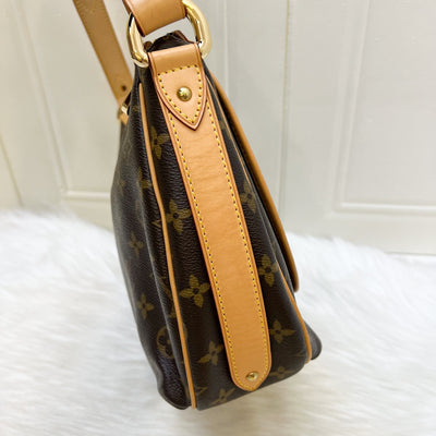 LV Tulum PM Hobo Bag in Monogram Canvas and GHW