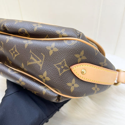 LV Tulum PM Hobo Bag in Monogram Canvas and GHW