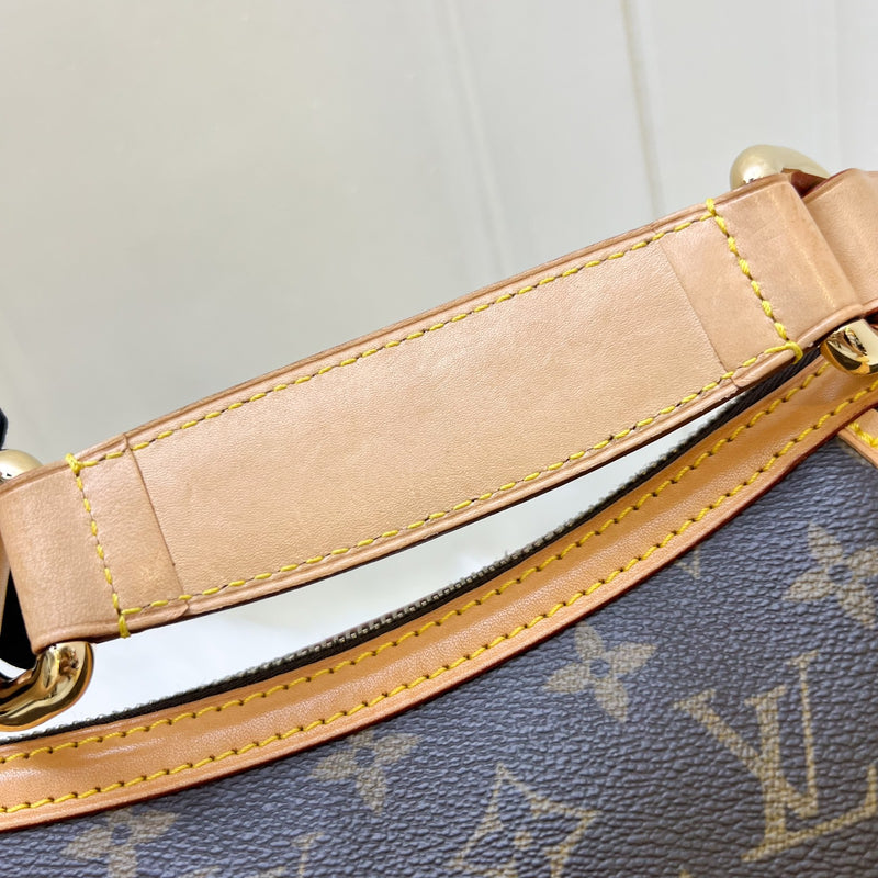 LV Tulum PM Hobo Bag in Monogram Canvas and GHW