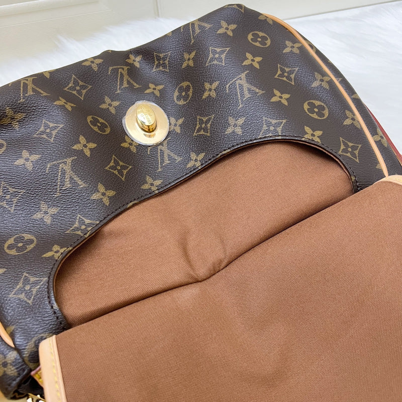 LV Tulum PM Hobo Bag in Monogram Canvas and GHW
