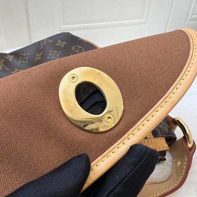 LV Tulum PM Hobo Bag in Monogram Canvas and GHW