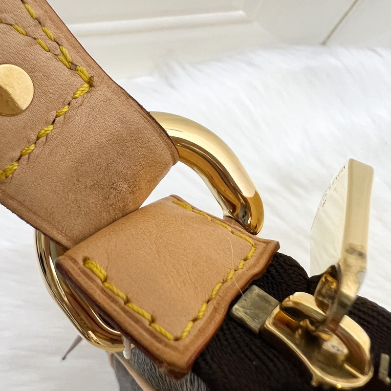 LV Tulum PM Hobo Bag in Monogram Canvas and GHW