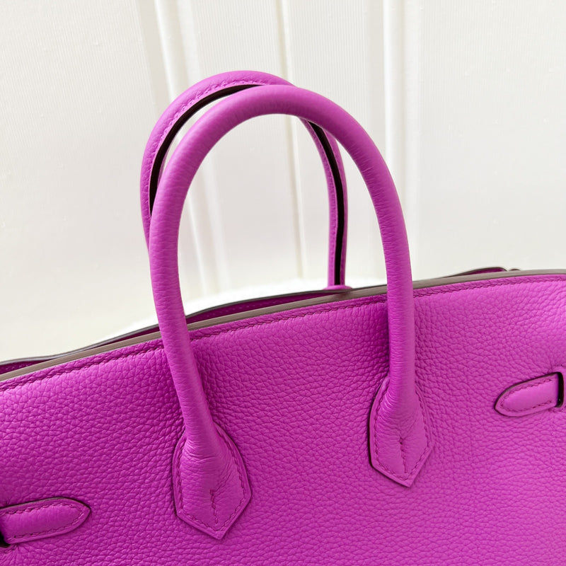 Hermes Birkin 25 in Magnolia Togo Leather and PHW