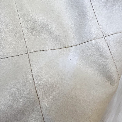 Chanel 22 Medium Hobo Handbag in 23S Pearly Cream Ombre Iridescent Calfskin and AGHW