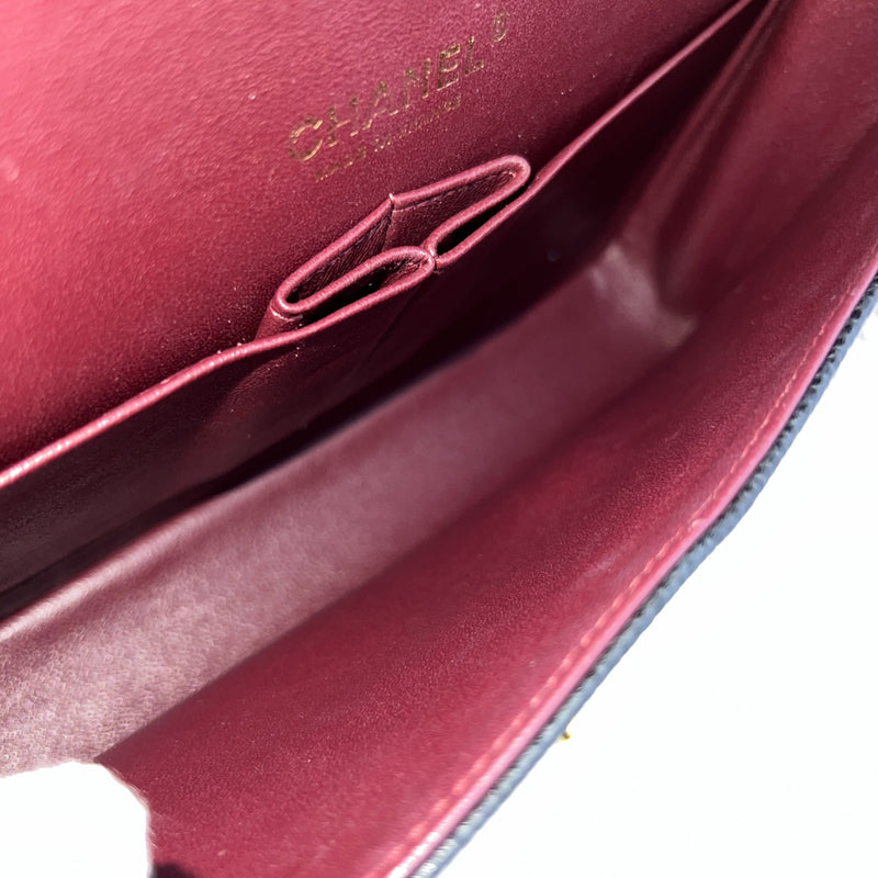 Chanel Medium Classic Flap CF in Black Caviar and GHW