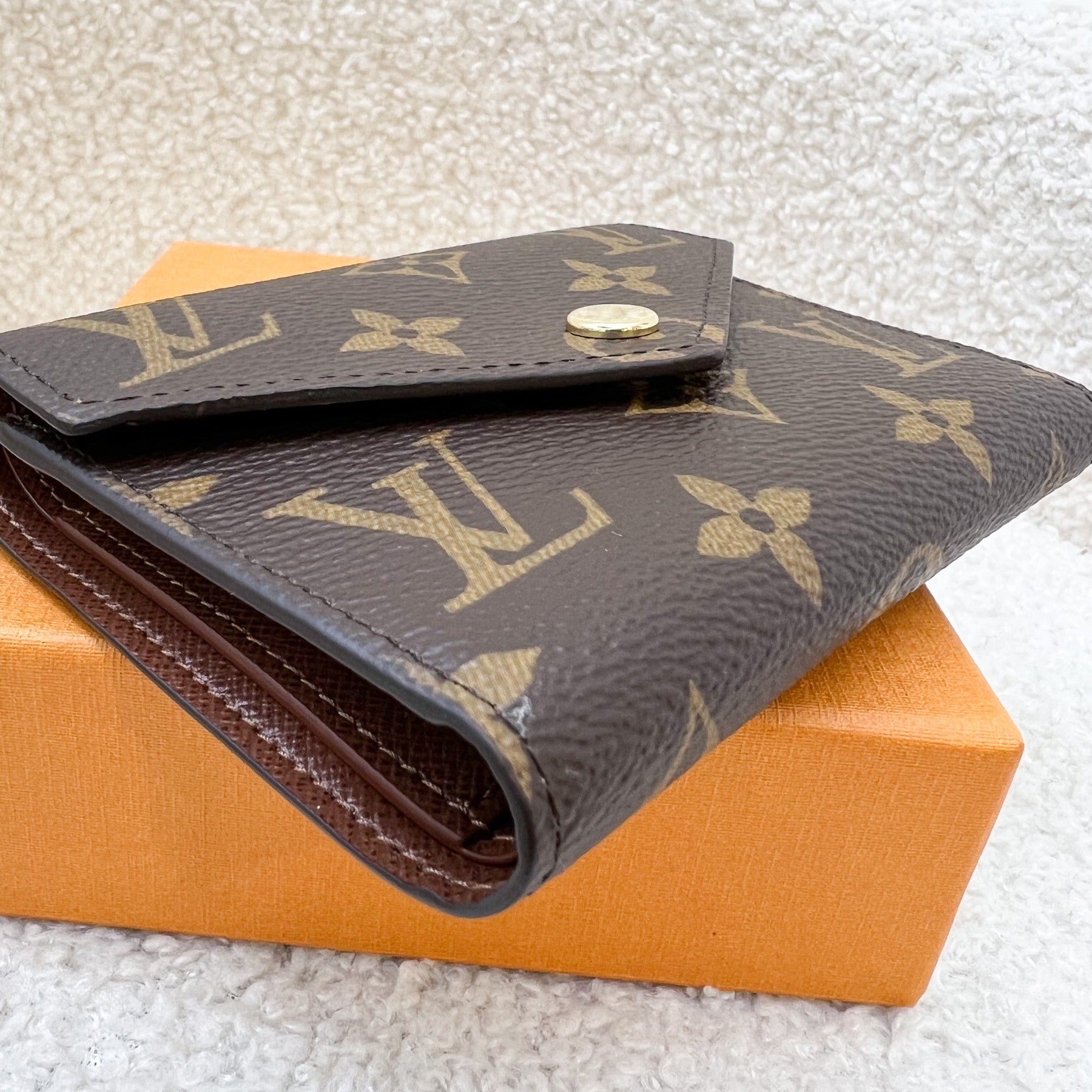 Louis Vuitton Victorine Wallet, Canvas, Empreinte GHW - Laulay Luxury