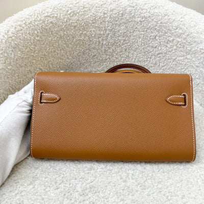 Hermes Kelly to Go KTG in Gold Epsom Leather and GHW