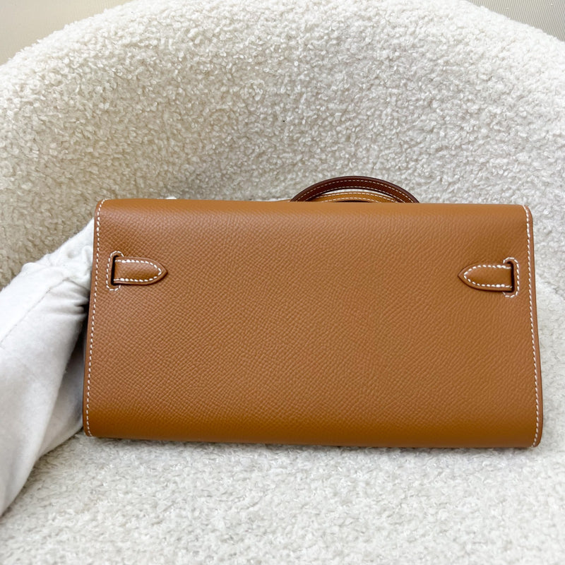Hermes Kelly to Go KTG in Gold Epsom Leather and GHW