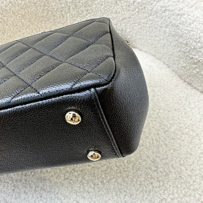 Chanel Small Business Affinity Flap in Black Caviar and LGHW